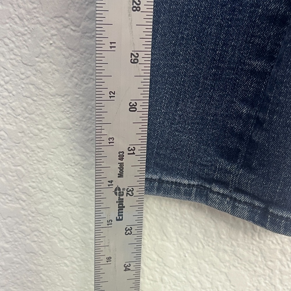 7 For All Mankind Roxanne Skinny Jeans Womens 28 Blue‎ Denim Cotton Stretch - Picture 15 of 16